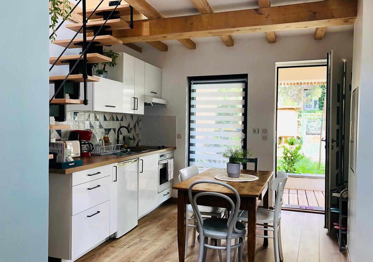 Maison Duplex, Avec Terrasse Dans สตราสบูร์ก ภายนอก รูปภาพ